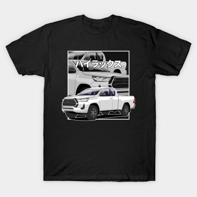 Toyota Hilux 7th gen 2015-2022 T-Shirt by Rebellion Store